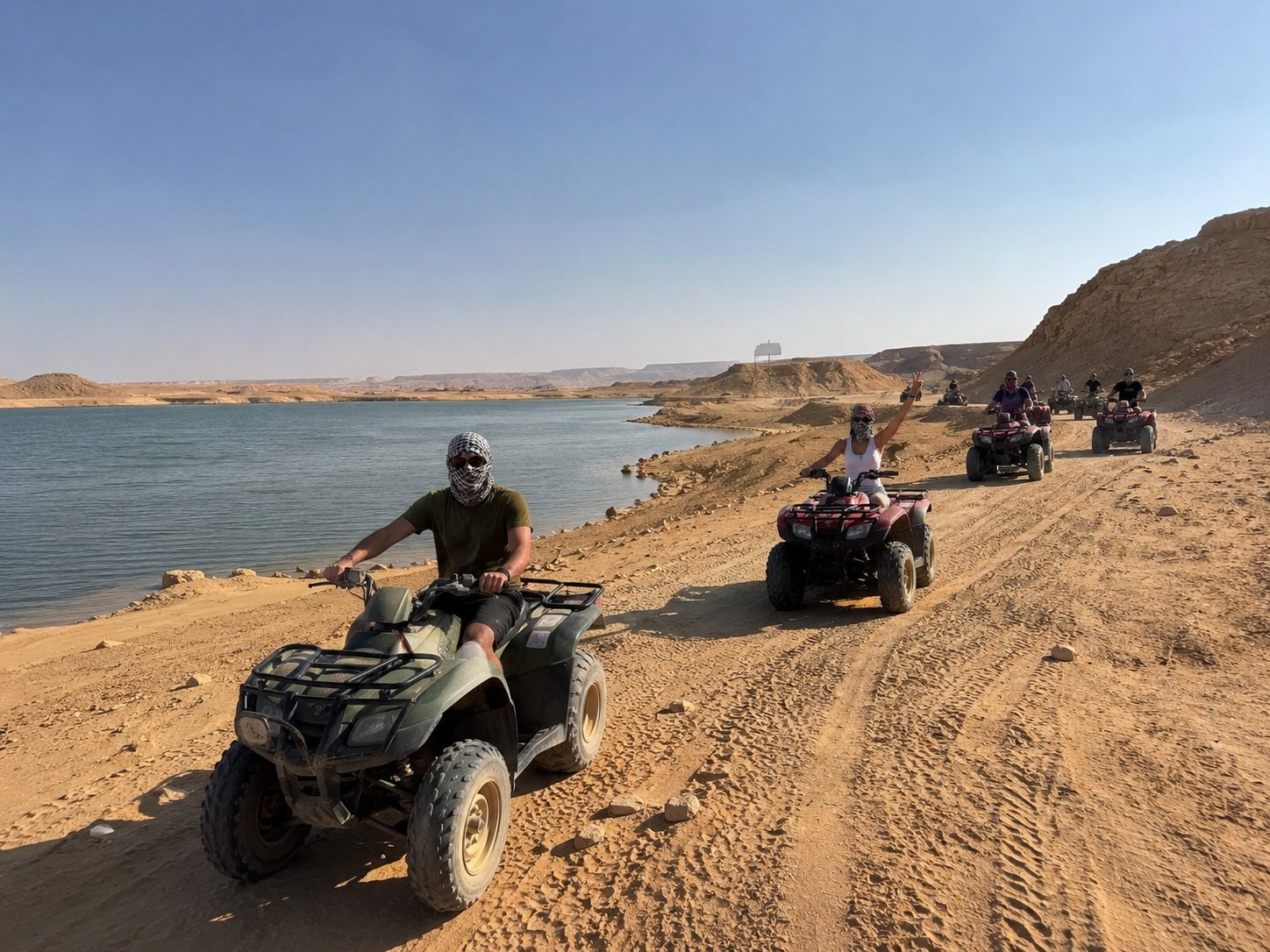 Quad adventure in Fayoum
