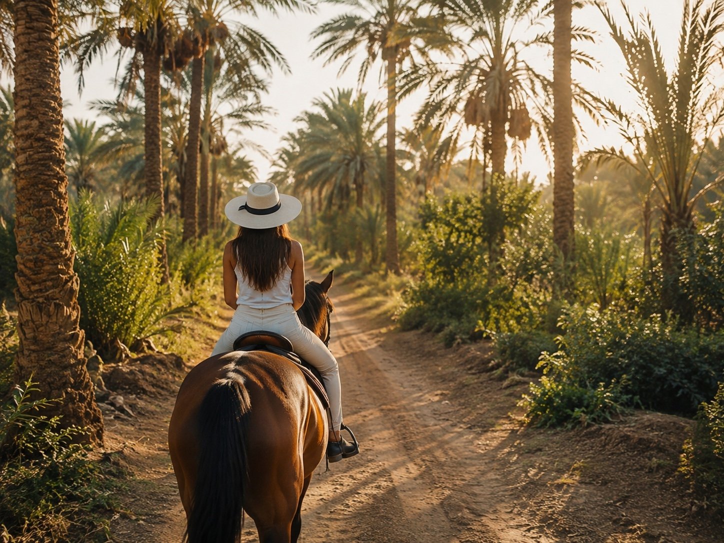 Horse riding in Fayoum