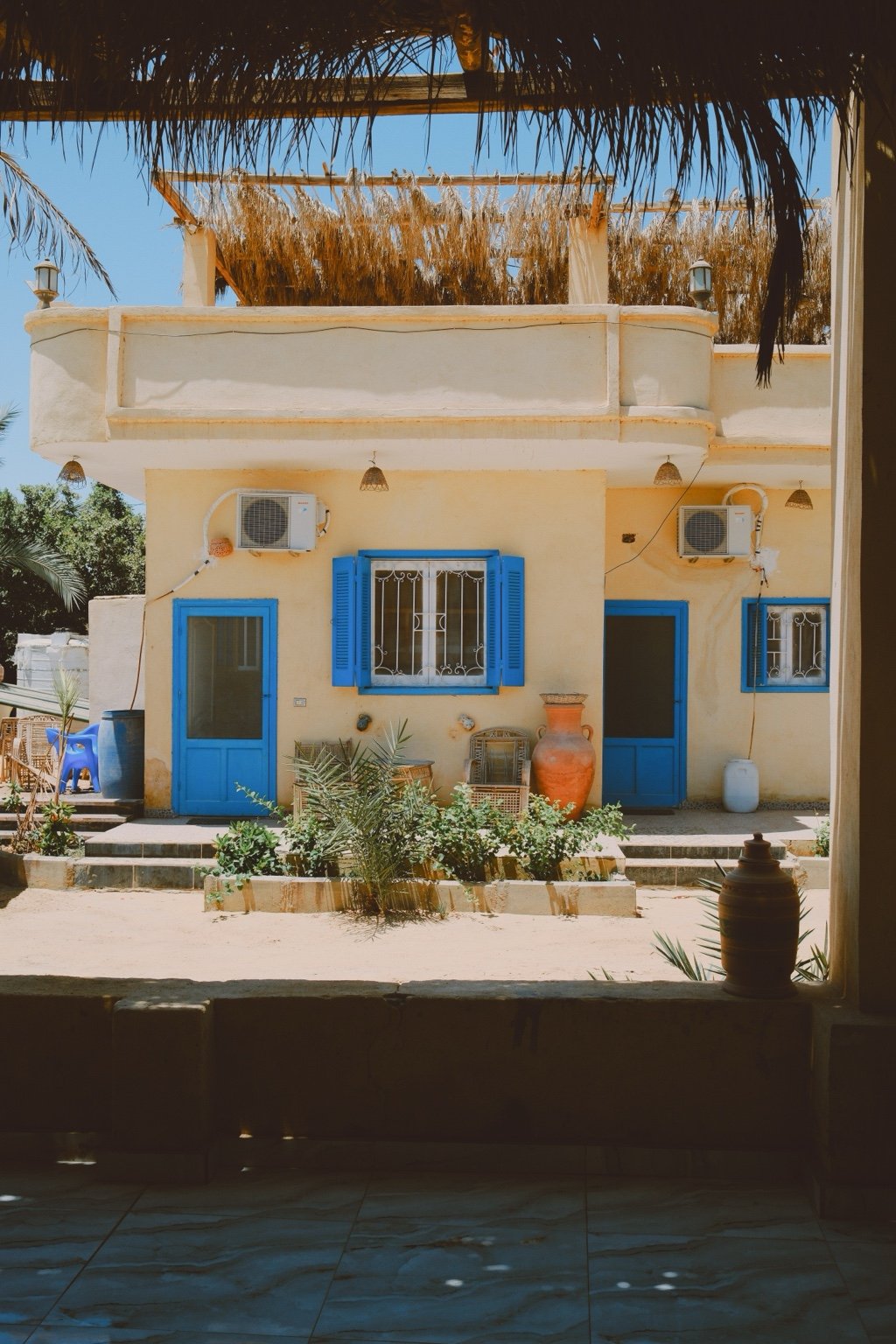 Rooftop lounge at Slow Tunis